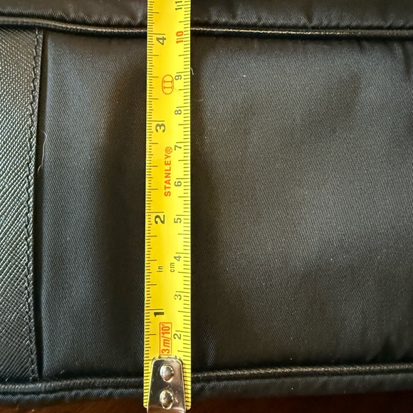 ❤️💗PRADA Black Tesduto snd Saffiano Leather Shoulder Bag💗❤️ - Picture 14 of 17